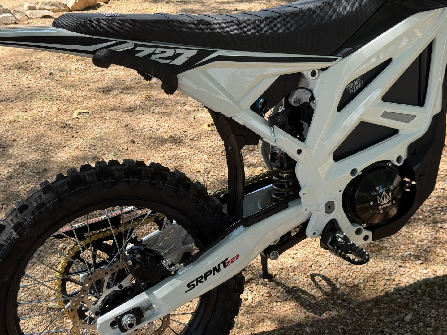 SRPNT Z27 Electric Dirt Bike by Throne | Mid-Size Performance E-Moto