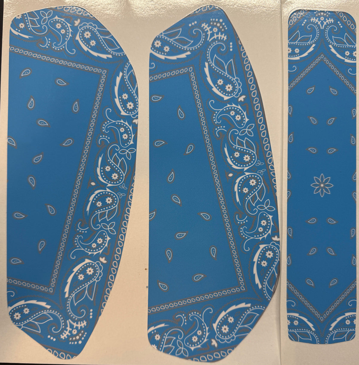 OEM style 3pc battery Replica decals for Super 73 R / Rx / S2