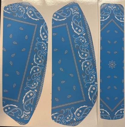 OEM style 3pc battery Replica decals for Super 73 R / Rx / S2
