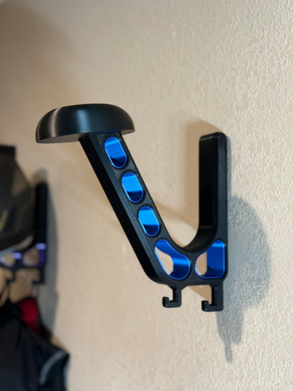 Heavy-Duty Helmet Wall Mount | Motorcycle and Riding Gear Storage