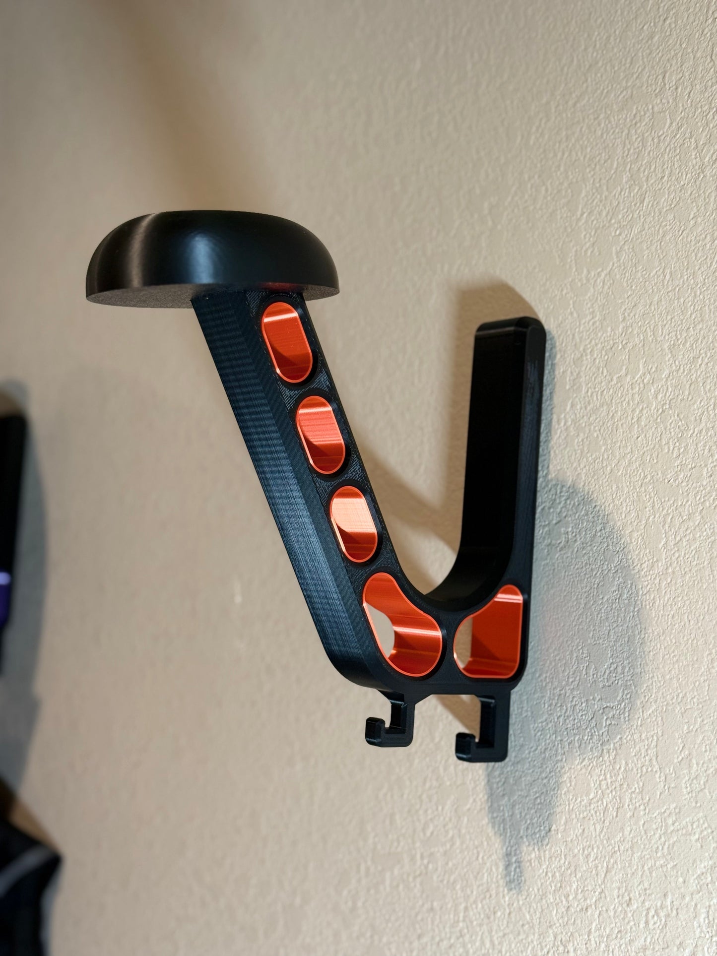 Heavy-Duty Helmet Wall Mount | Motorcycle and Riding Gear Storage