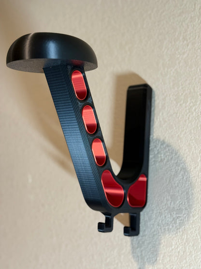 Heavy-Duty Helmet Wall Mount | Motorcycle and Riding Gear Storage