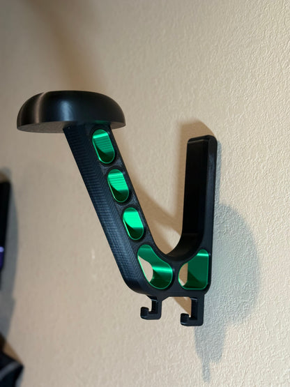 Heavy-Duty Helmet Wall Mount | Motorcycle and Riding Gear Storage