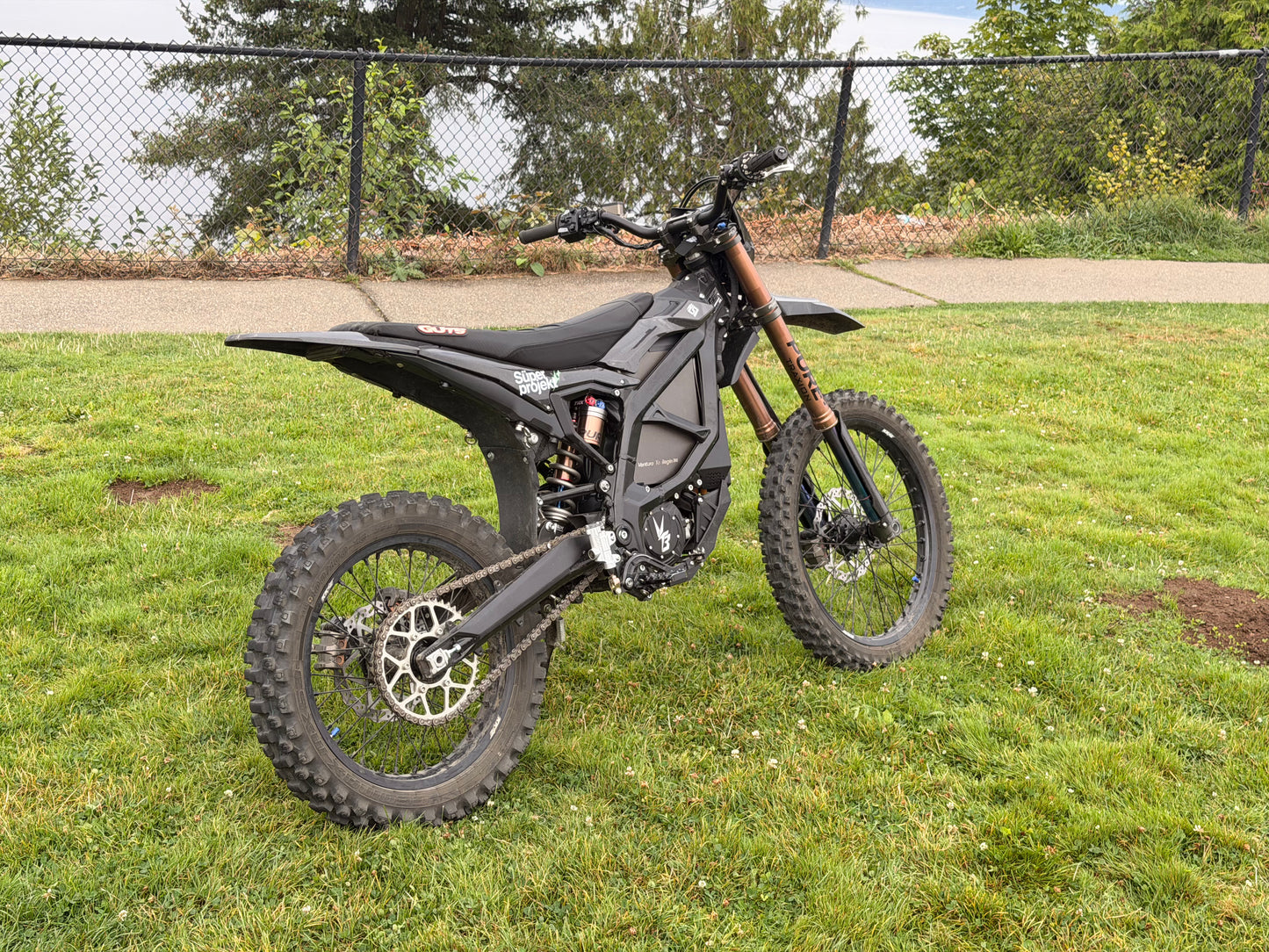 PURE Racing TRAXION S TiAlN Fork | Surron Ultra Bee