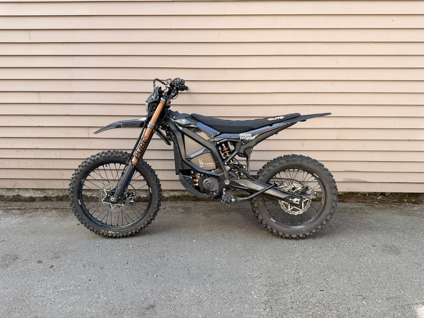 PURE Racing TRAXION S TiAlN Fork | Surron Ultra Bee