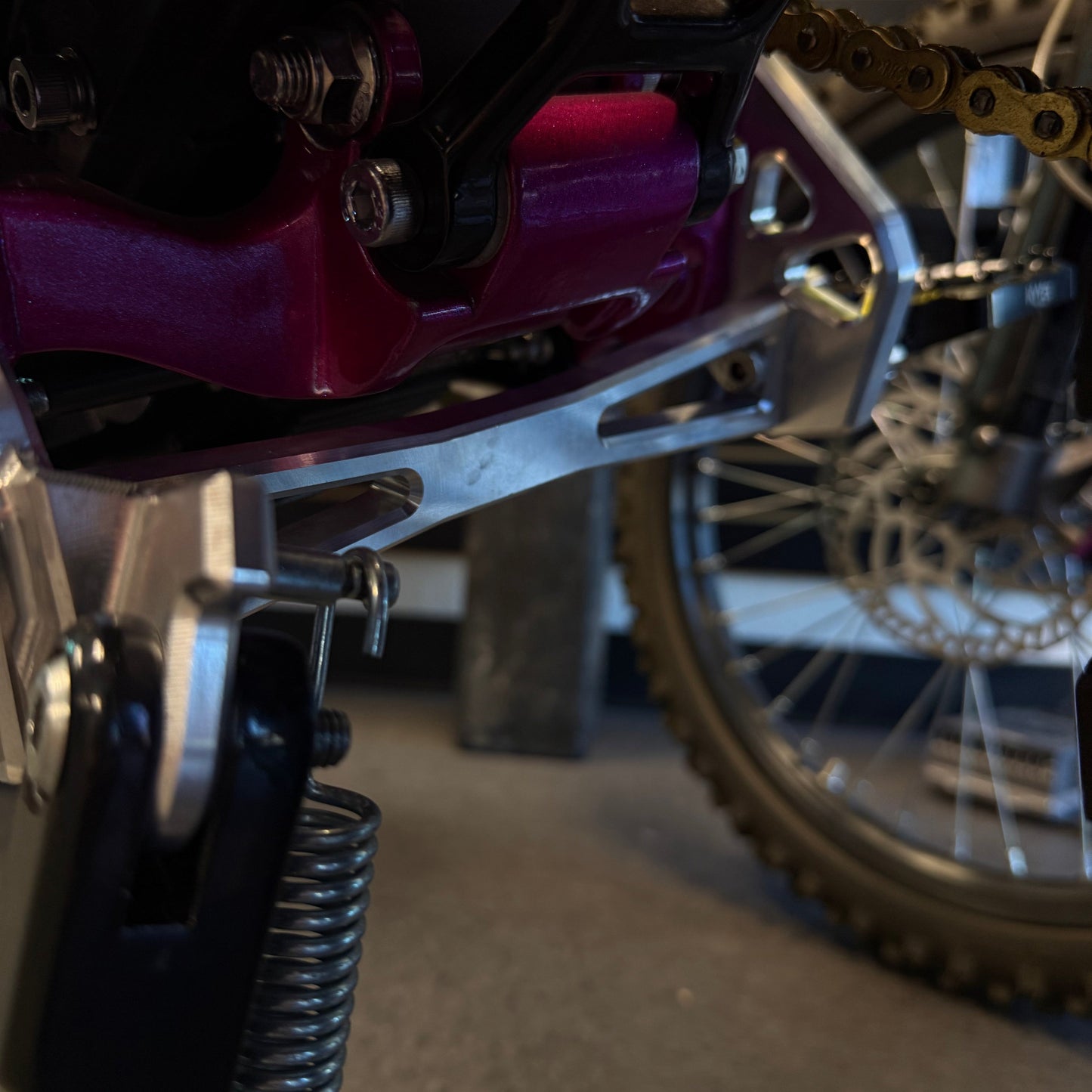 KyVex Billet Footpeg Bracket and Brace | Talaria MX series
