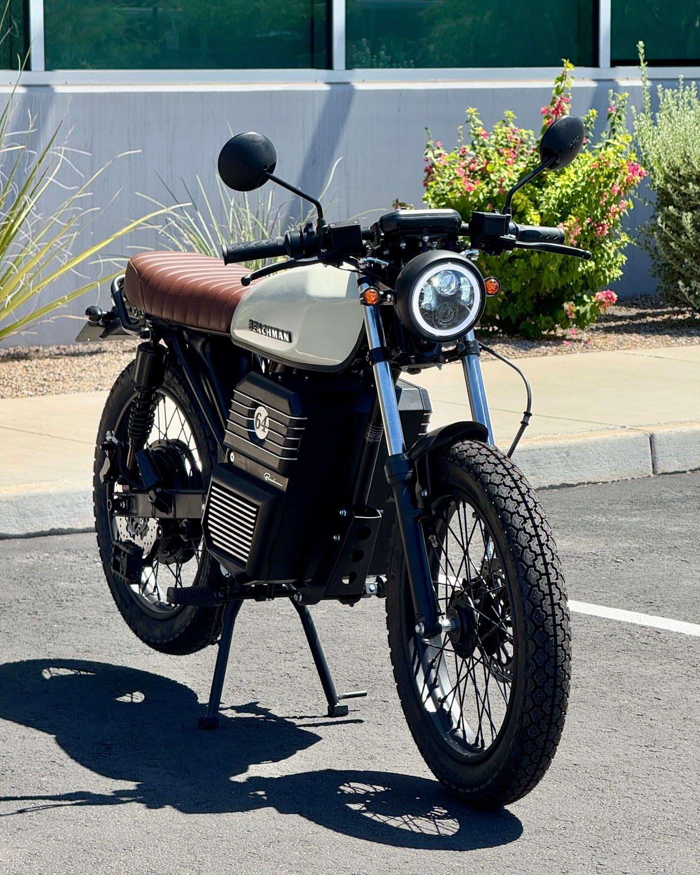 Beachman 64 Electric Cafe Racer E Bike Moped REVRides beachman-64-electric-cafe-racer-e-bike-moped-revrides