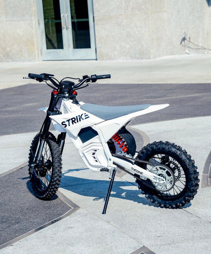 Strike Shadow 48v Electric Dirt Bike for Kids & Youth by Throne Cycles
