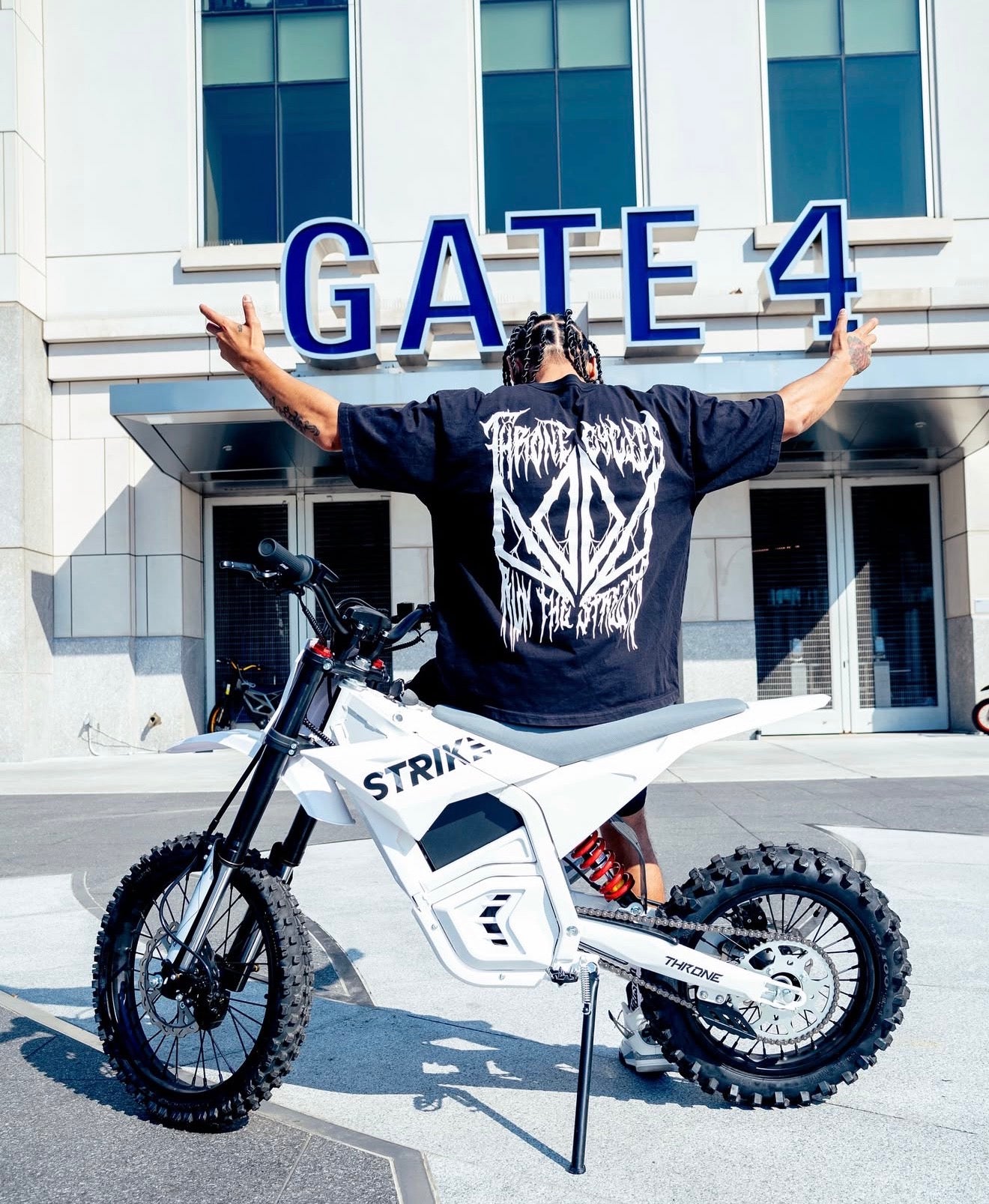 Strike Shadow Sv2 72 volt by Throne Cycles | 72V 7kW 25ah | NEW Electric Pit Bike