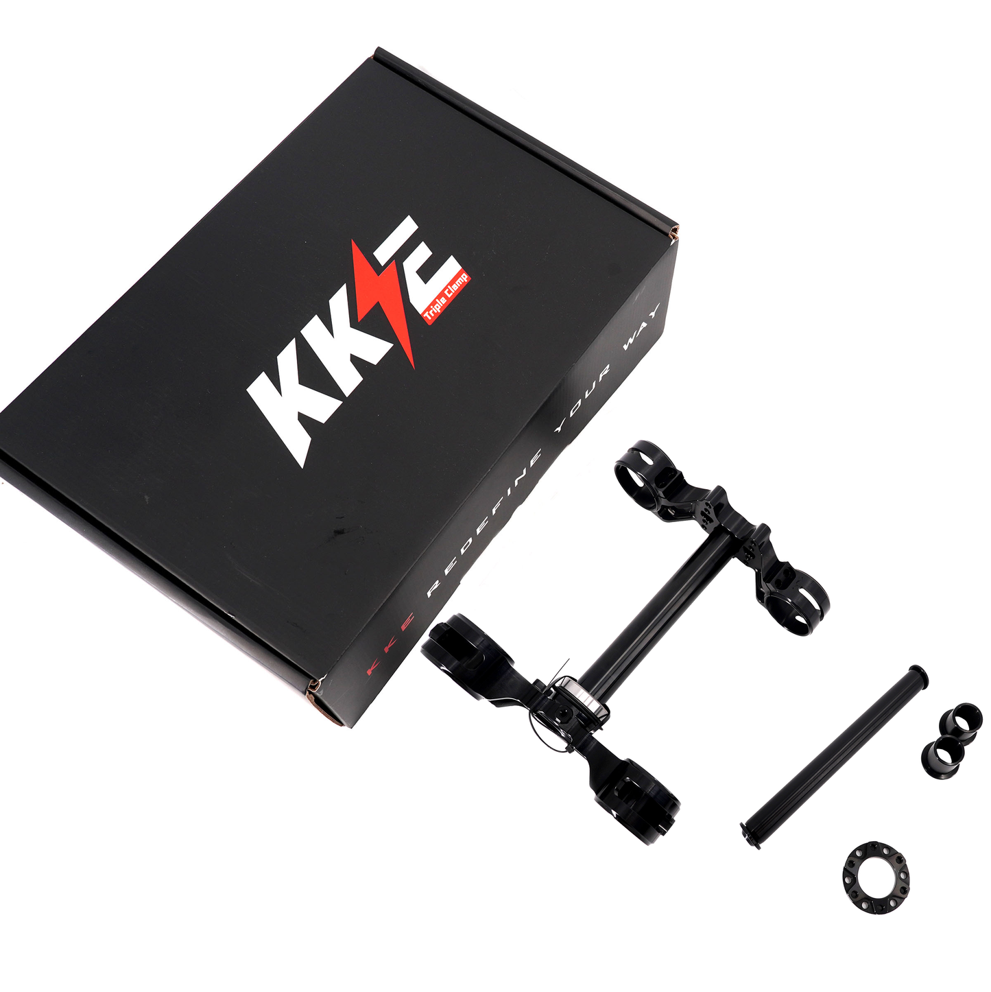 KKE Widen Drop Crown Triple Tree Clamp Kit | SurRon Light Bee & KKE 35mm Forks