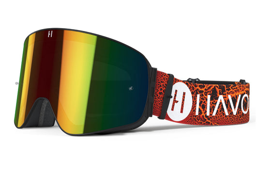 Red Dragon MJK Infinity Goggles | Havoc Black and Rainbow | Off-Road and Motocross Riders