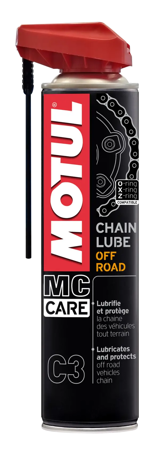 Motul MC CARE C3 Off road Chain Lube | For O-Ring, X-Ring, Z-Ring Chains | By Motul