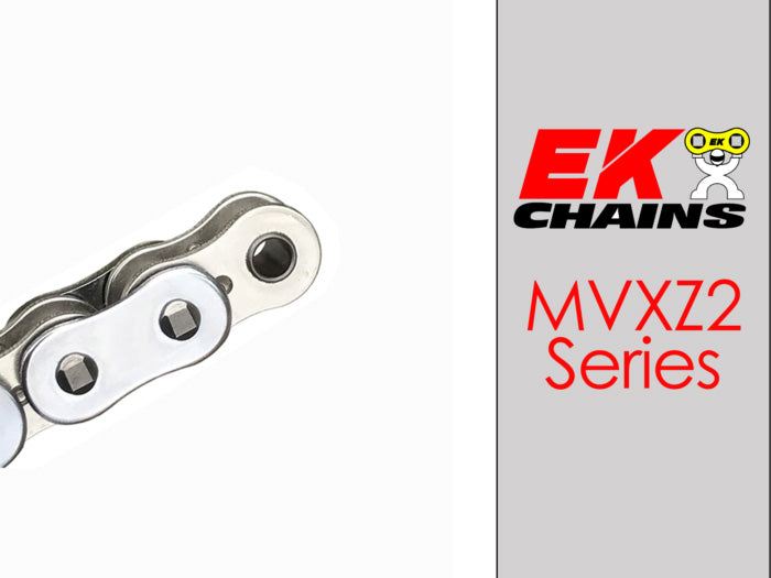 EK 520 MVXZ Quadra-X Ring Chain  - 120 Link | By EK Chain | For Electric and Street Motorcycles