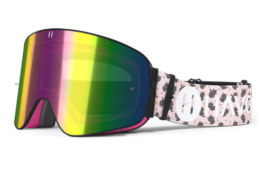Meow Infinity Goggles | Havoc Cat Strap and Pink Magnetic Lens | Off-Road and Motocross Riders