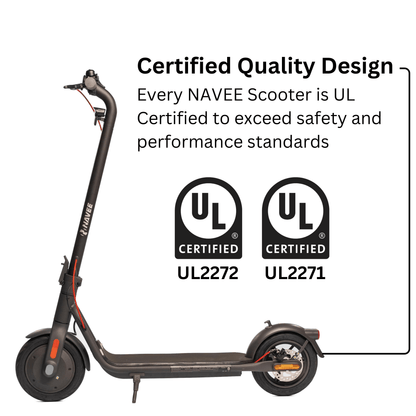 NAVEE V40 eScooter UL Listed UL Certified