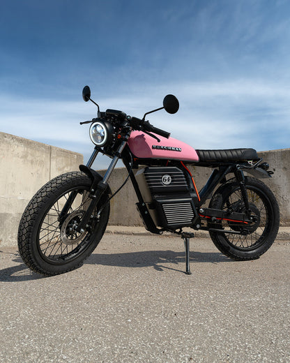 Beachman '64 Electric Cafe Racer (LSM) | 72V 50Ah Street Legal Electric Motorcycle