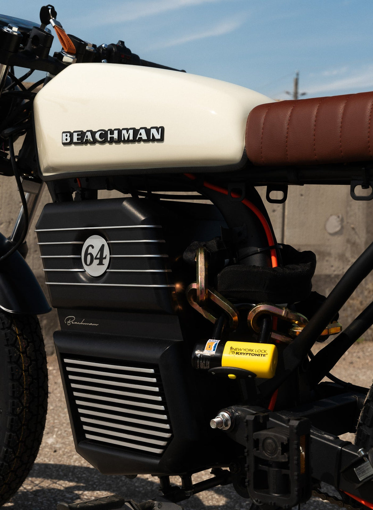 Beachman 64 E-Bike | 72V Electric Cafe Racer