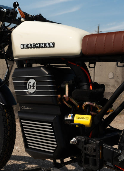 Beachman '64 Electric Cafe Racer (LSM) | 72V 50Ah Street Legal Electric Motorcycle