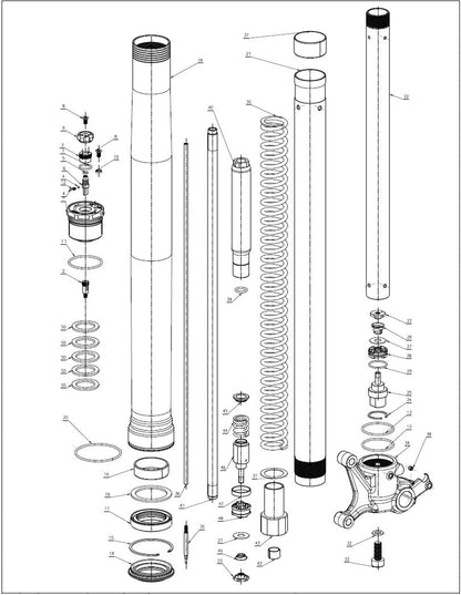PURE - TRAXION Fork bushings