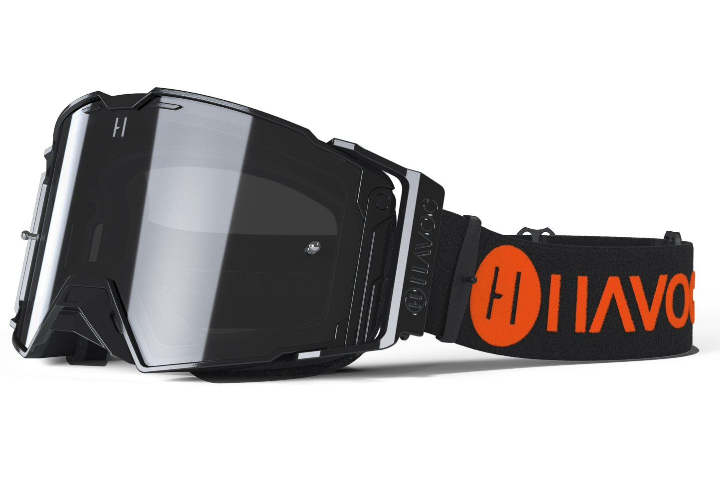 Phantom Helios Goggles | Havoc Orange, Black and Smoke | Off-Road and Motocross Riders