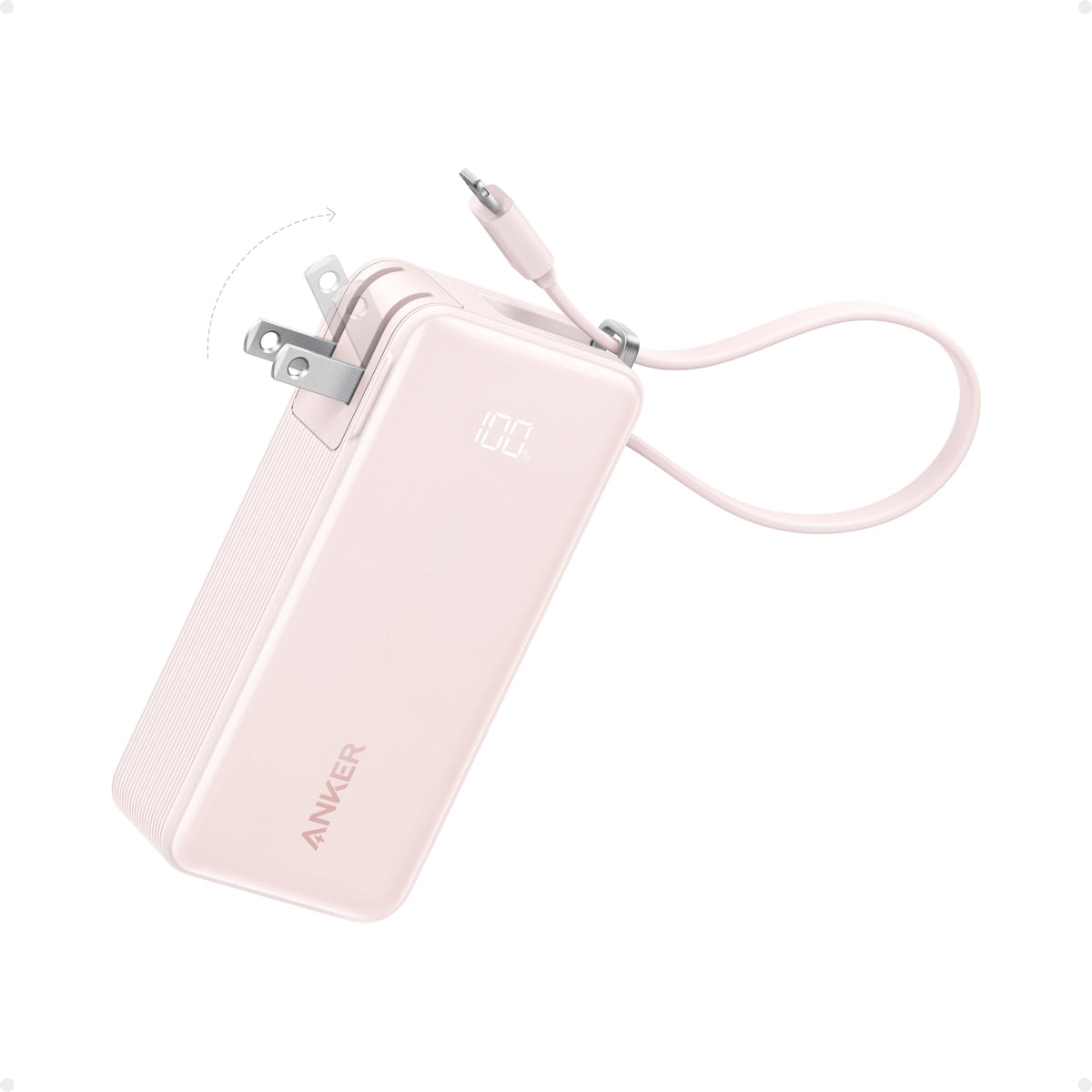 Anker Fusion Power Bank 10K, 30W | USB-C or Lightning Devices