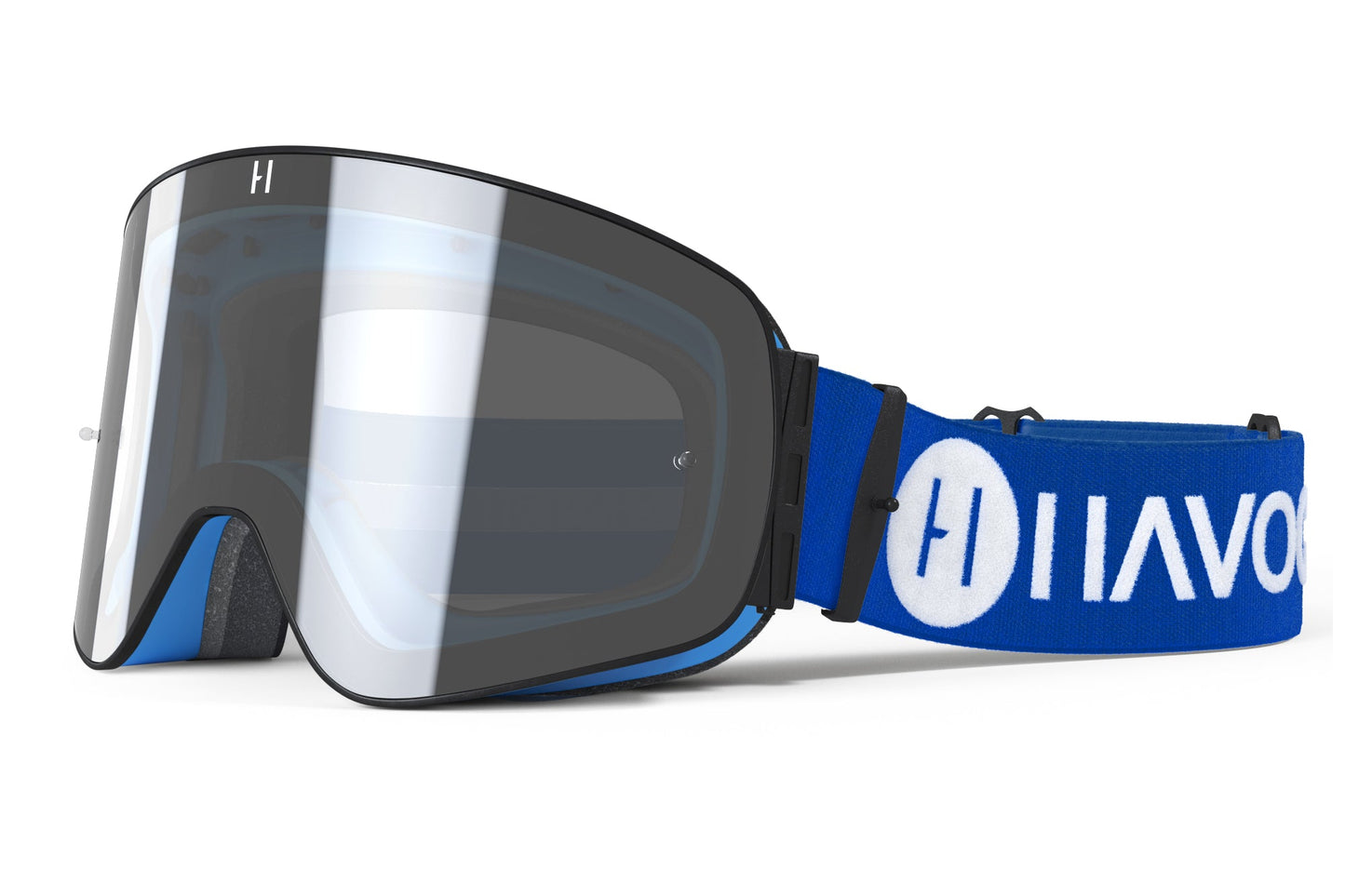 Prophet Infinity Goggles | Havoc Blue and Silver | Off-Road and Motocross Riders