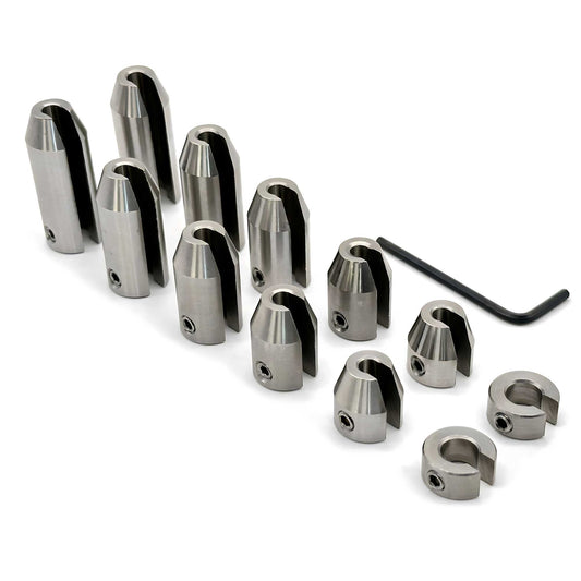 Rippin Moto 12 Pack Spoke Wheel Weights (Nickel Finish)