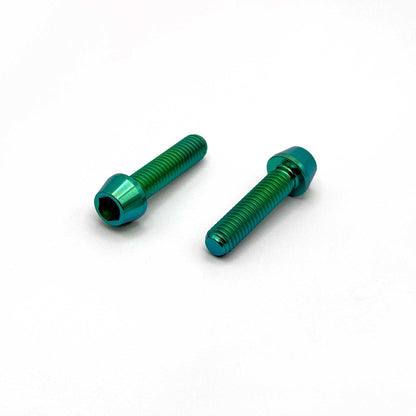 Titanium Caliper Bolts 2-Pack [M6x25mm] By Rippin Moto