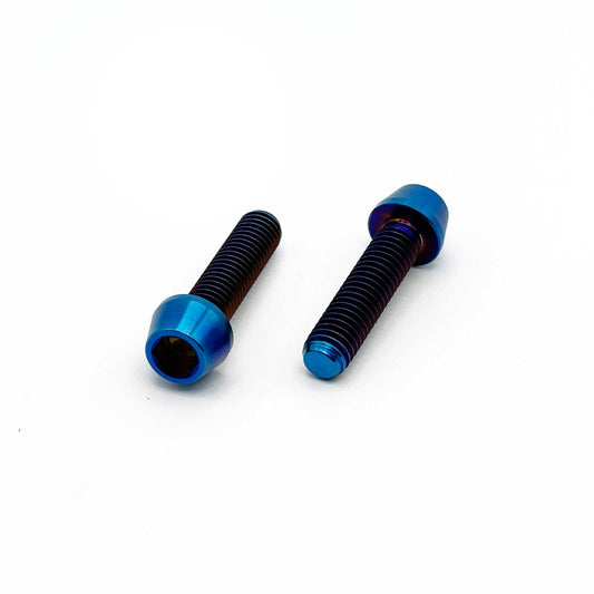 Titanium Caliper Bolts 2-Pack [M6x25mm] By Rippin Moto