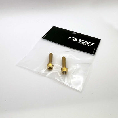 Titanium Caliper Bolts 2-Pack [M6x25mm] By Rippin Moto