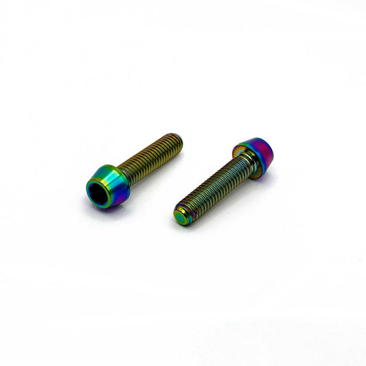 Titanium Caliper Bolts 2-Pack [M6x25mm] By Rippin Moto