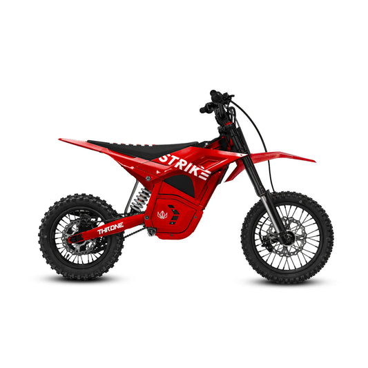 Strike Shadow 48v Electric Dirt Bike for Kids & Youth by Throne Cycles