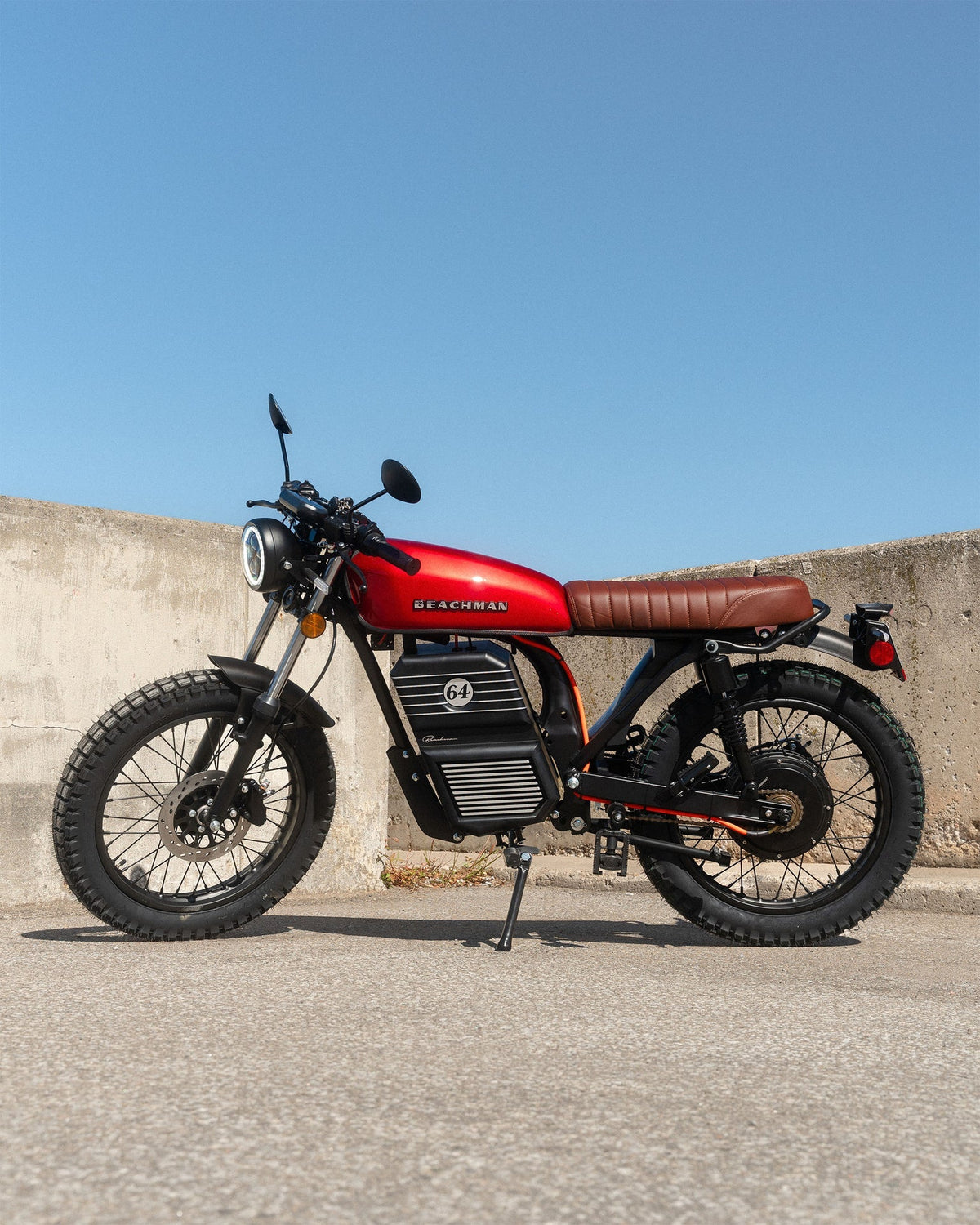 Beachman 64 E-Bike | 72V Electric Cafe Racer