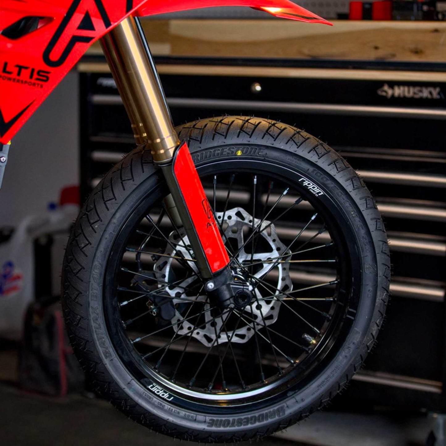 Rippin Moto Blackline Supermoto Wheelset | E-Ride Pro SS 2.0