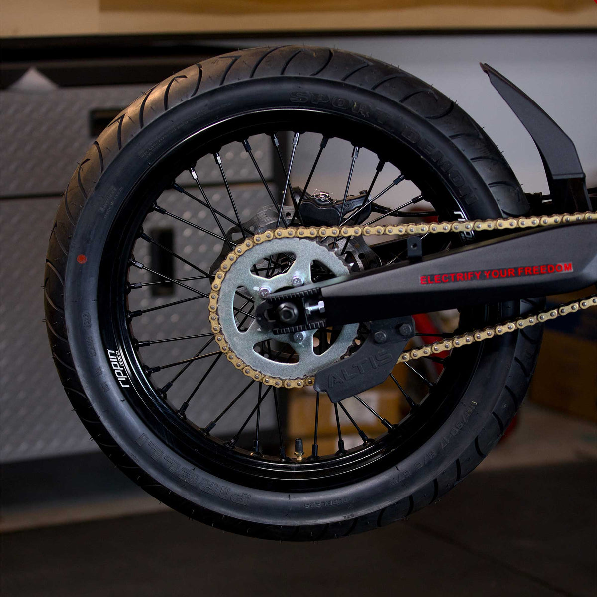 Rippin Moto Blackline RTR Supermoto Wheelset | Sur-Ron LBX, Segway , 79bike , Ventus