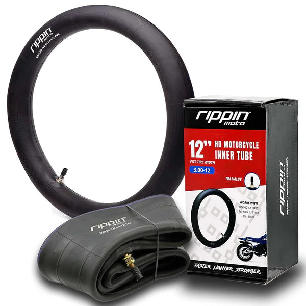 Rippin Moto Heavy-Duty Inner Tubes - Front & Rear Combo Pack | for Mini moto & pit bike | By Rippin Moto