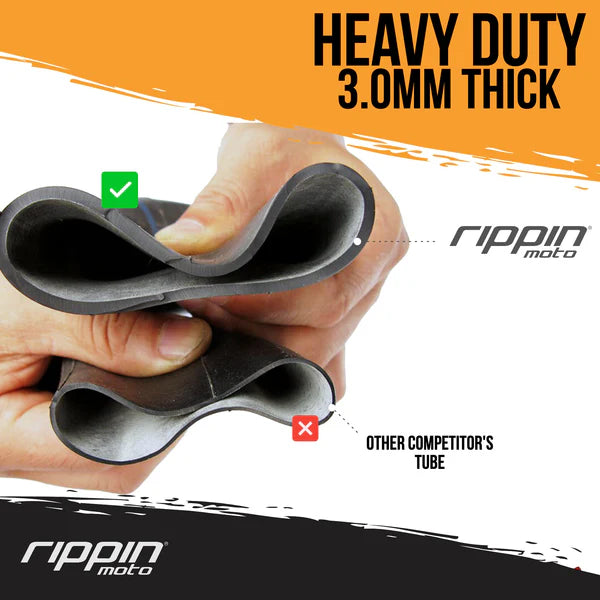 Rippin Moto Heavy-Duty Inner Tubes - Front & Rear Combo Pack | for Mini moto & pit bike | By Rippin Moto