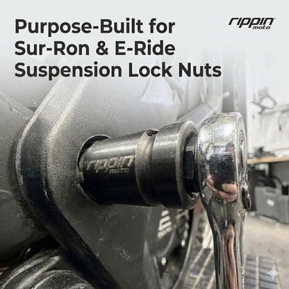 4-Pin Jackshaft & Swing Arm Lock Nut Socket | Sur-Ron & E-Ride Pro | by Rippin Moto