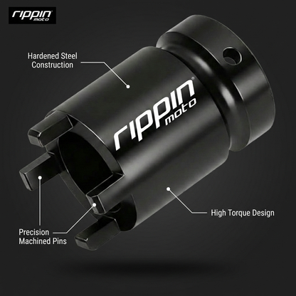 4-Pin Jackshaft & Swing Arm Lock Nut Socket | Sur-Ron & E-Ride Pro | by Rippin Moto