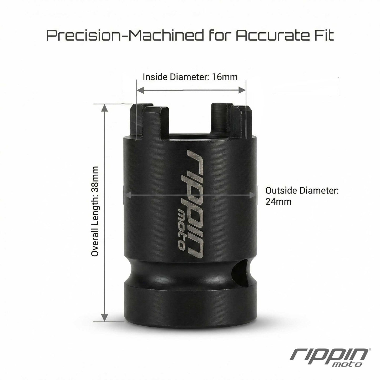 4-Pin Jackshaft & Swing Arm Lock Nut Socket | Sur-Ron & E-Ride Pro | by Rippin Moto