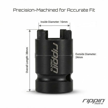 4-Pin Jackshaft & Swing Arm Lock Nut Socket | Sur-Ron & E-Ride Pro | by Rippin Moto