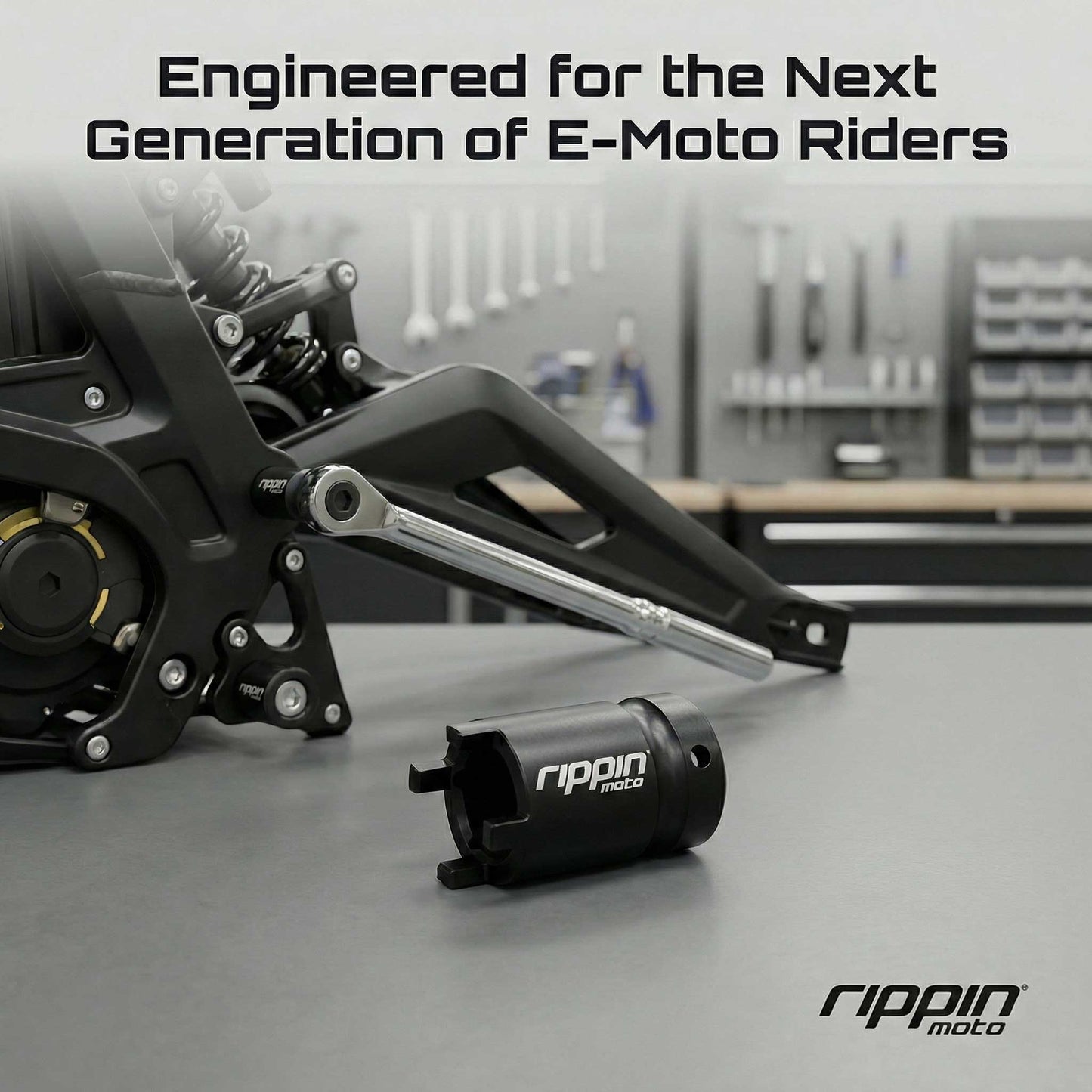 4-Pin Jackshaft & Swing Arm Lock Nut Socket | Sur-Ron & E-Ride Pro | by Rippin Moto