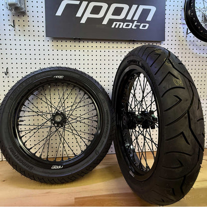 Rippin Moto Blackline RTR Supermoto Wheelset | Talaria MX3, MX4 & XXX