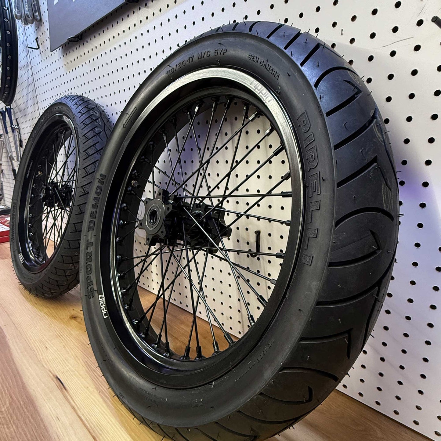 Blackline 17/17 Supermoto Wheelset | For Sur-Ron LBX & E Ride Pro