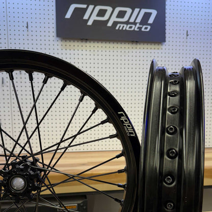 Rippin Moto Blackline Supermoto Wheelset | Talaria Komodo