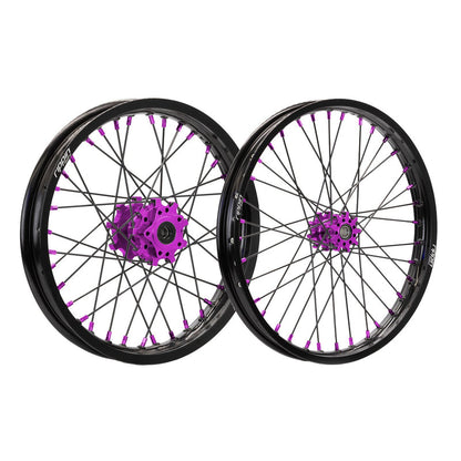 Blackline 17/17” Supermoto VersaMoto Wheel & Tire Bundle | For Altis Sigma | By Rippin Moto