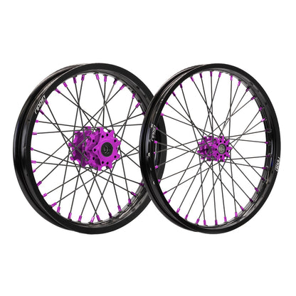 Blackline 17/17” Supermoto VersaMoto Wheel & Tire Bundle | For Altis Sigma | By Rippin Moto