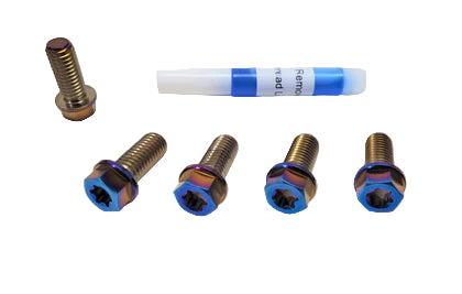 E-Moto Titanium Sprocket Bolts | By Warp 9 Racing | For Sur-Ron, Talaria, and E-Moto Platforms