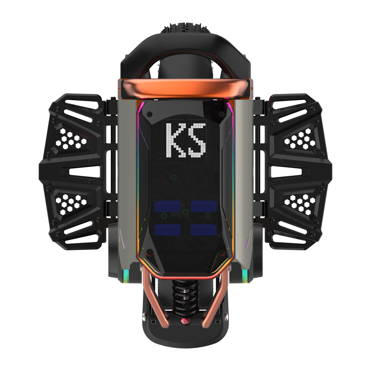 matrix display King Song S16 Suspension electric unicycle