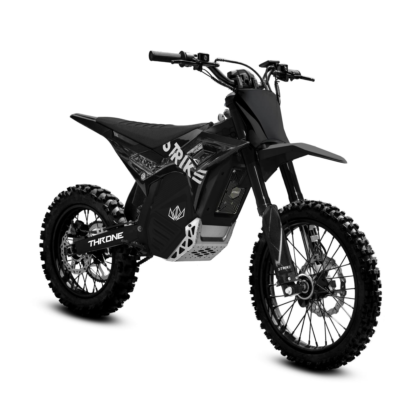 Strike Shadow 48v Electric Dirt Bike for Kids & Youth by Throne Cycles